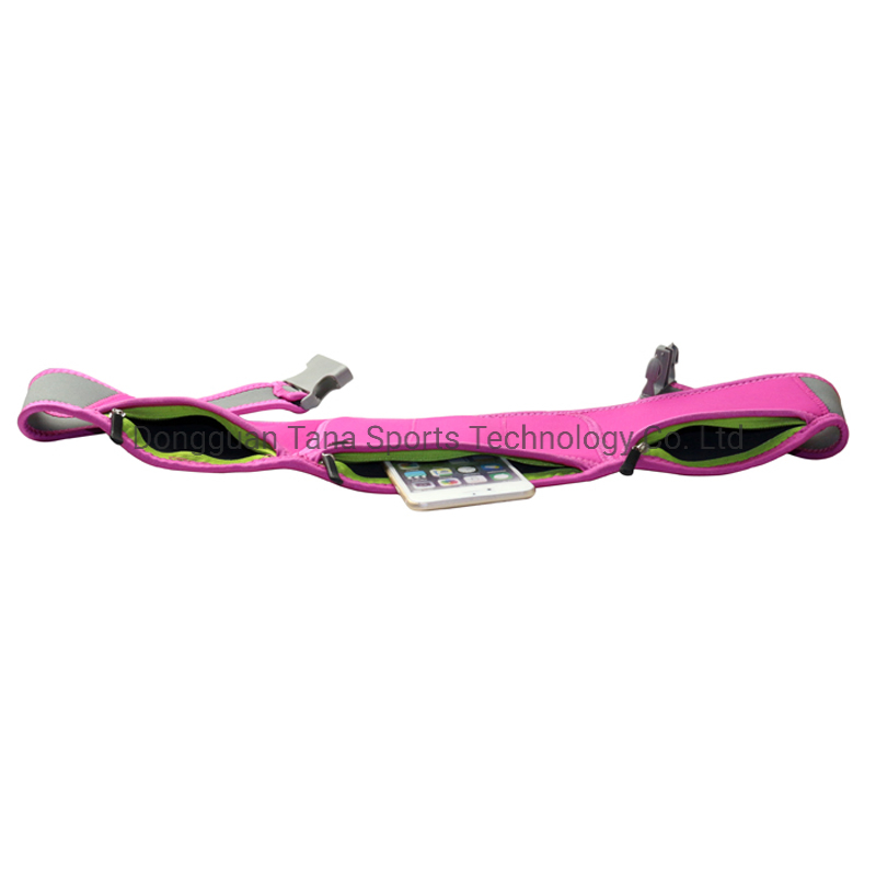 Cinturón deportivo impermeable para senderismo y running, riñonera para mujeres y hombres