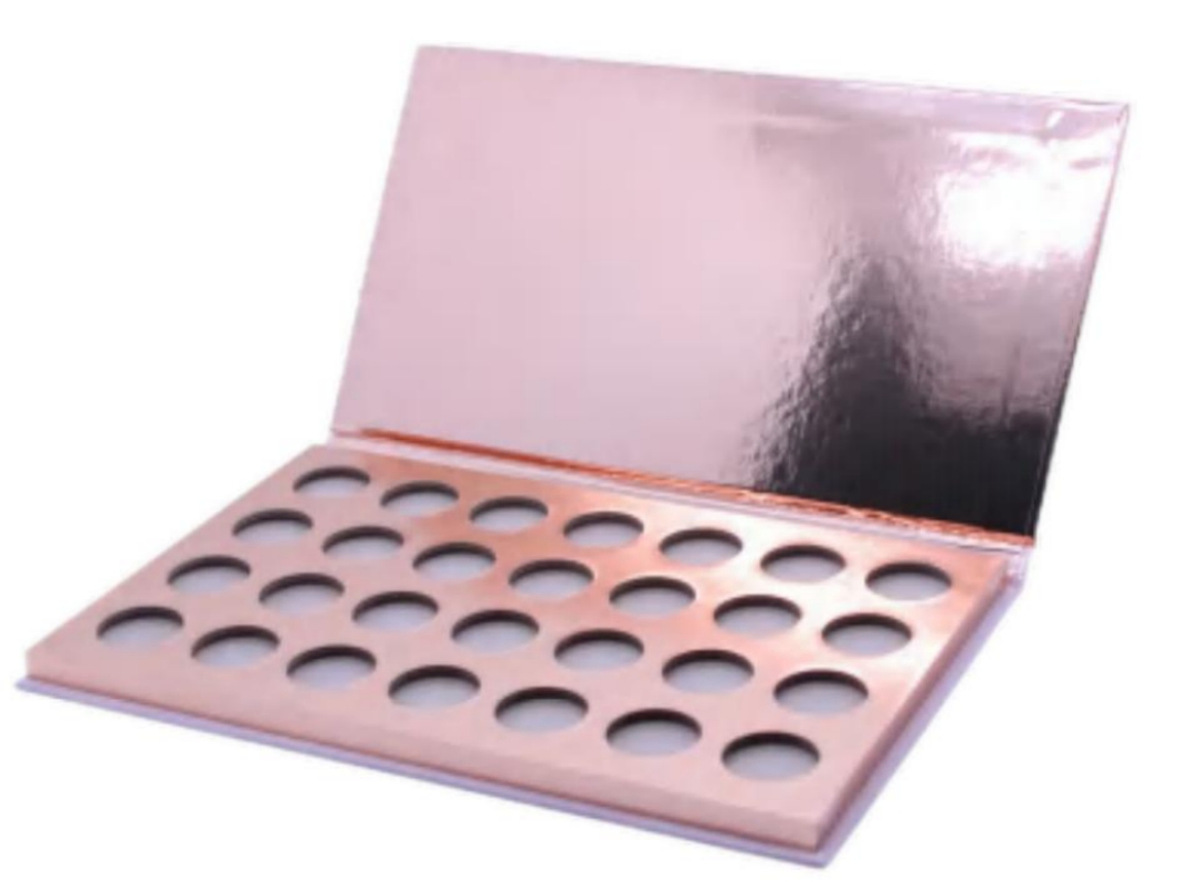Fábrica de Envases Cosméticos de Belleza en China Personalizado 2 4 6 8 12 18 24 Caja de Cartón Rígido Vacía de Papel Pang Grid Estuche de Paleta de Maquillaje