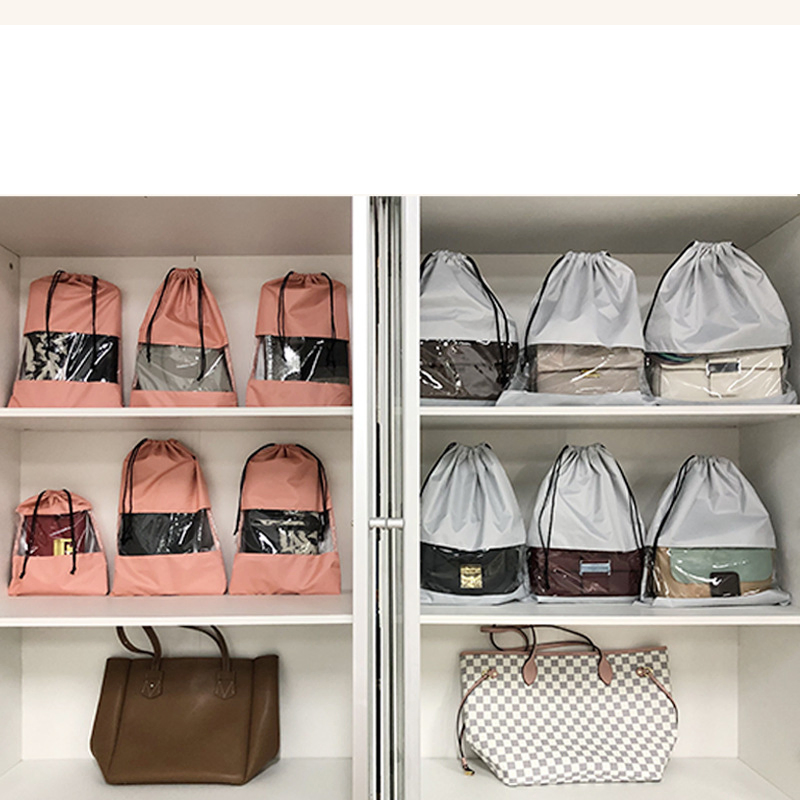 Ea357 Bolsa de Polvo para Damas Mujeres Moda Bolso de Hombro Multifuncional Zapatos de Diseñador Bolsas Personalizadas con Cierre de Cuerda