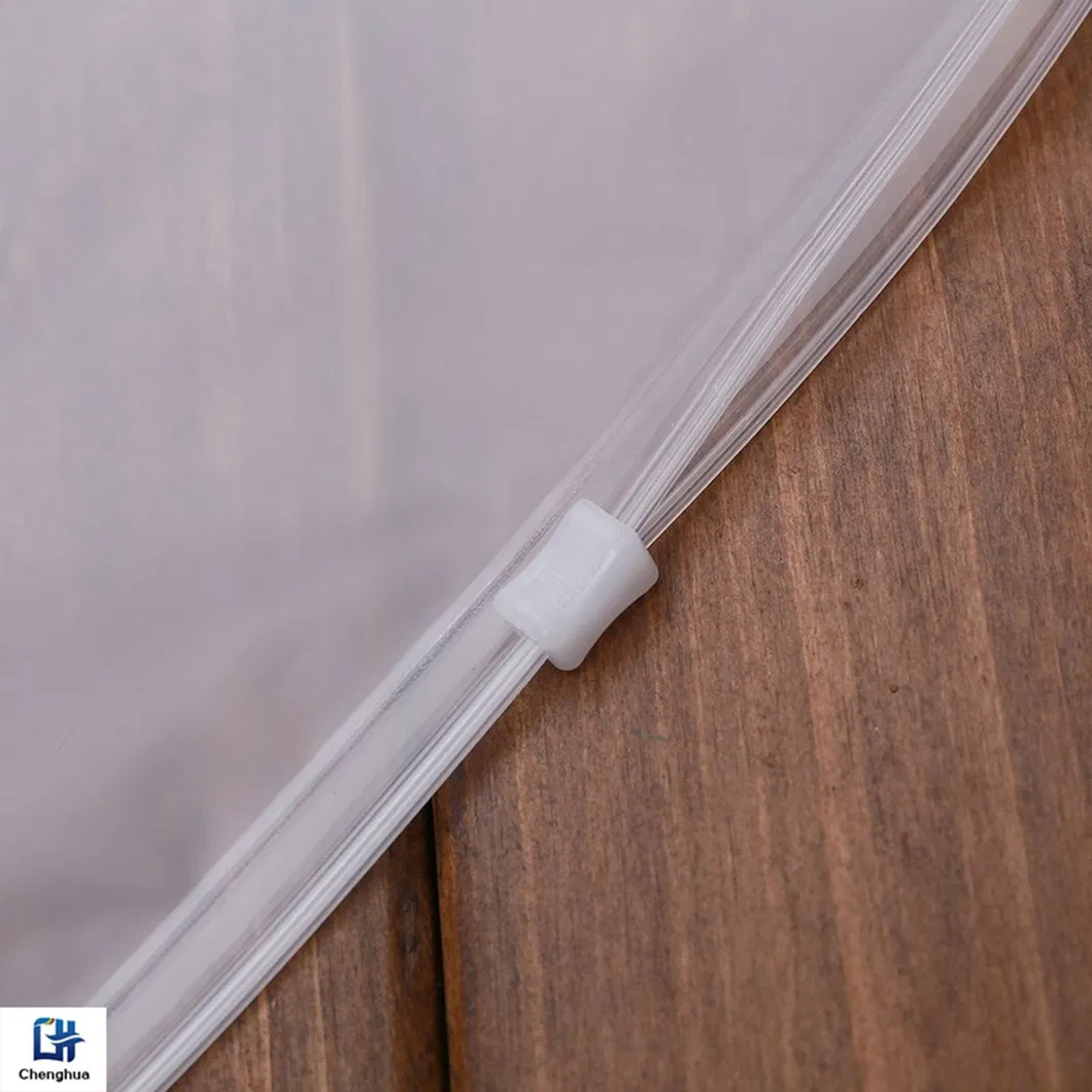 Bolsas de plástico transparentes con cierre resellable personalizadas para ropa