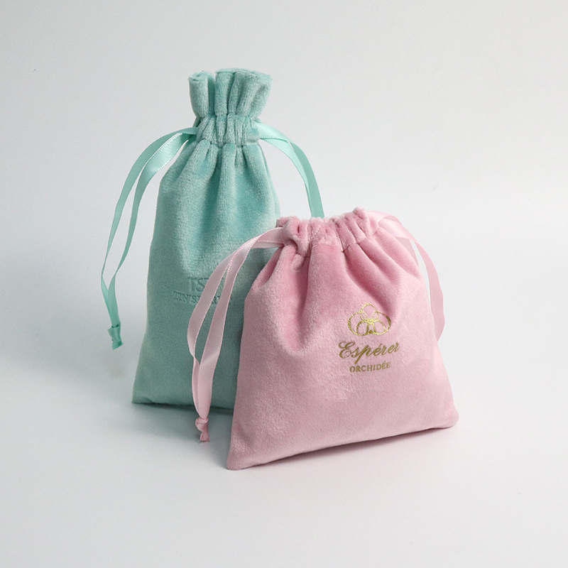 Bolsa de tela de satén impresa a medida para zapatos de alta gama y regalos