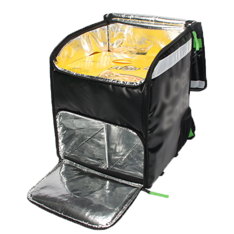 Mochila personalizada térmica estilo más nuevo mochila aislante impermeable bolsa de entrega de alimentos