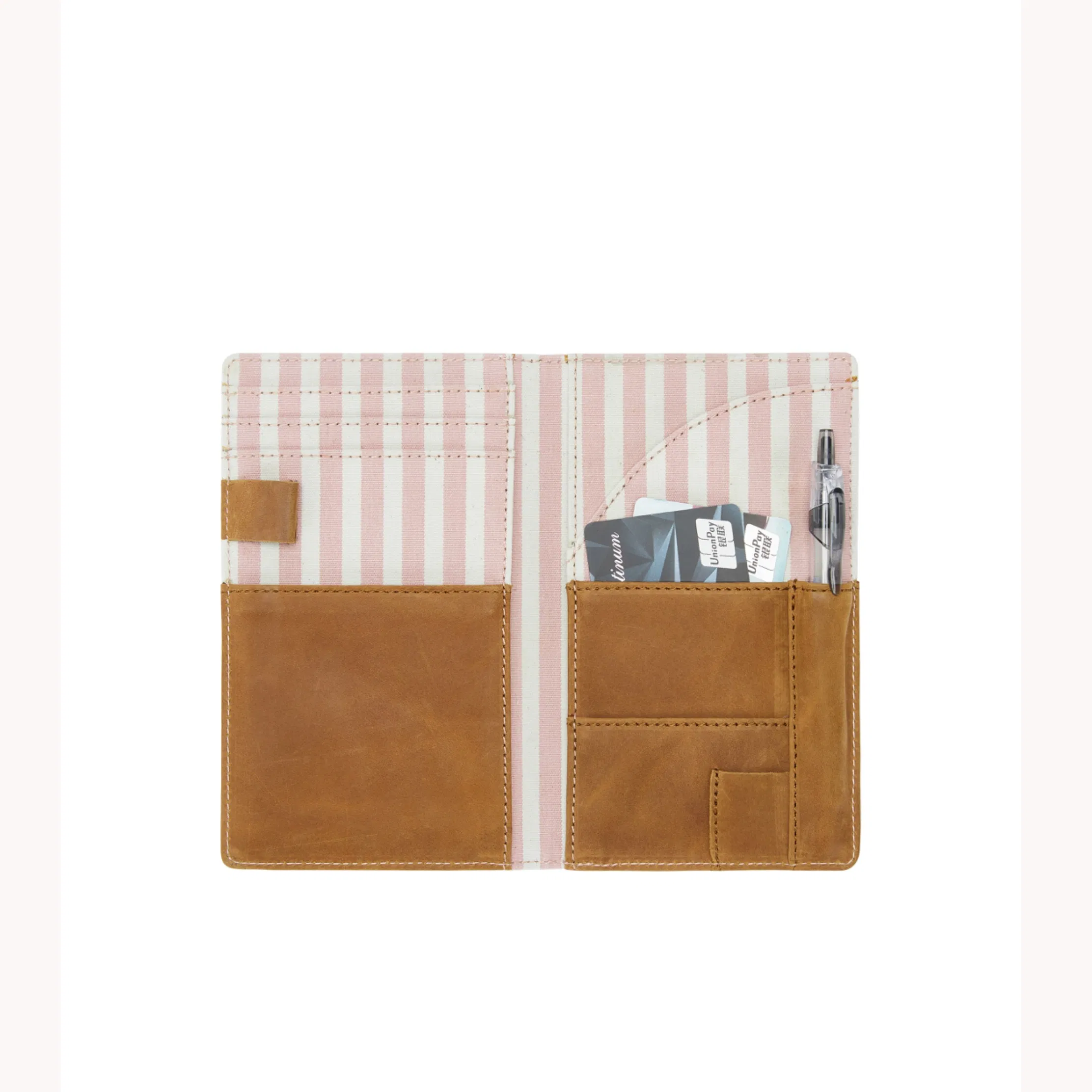 Organizador de viaje personalizado con múltiples ranuras para tarjetas para pasaportes