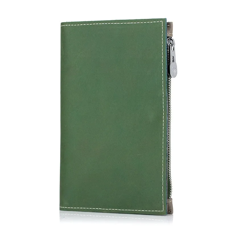 Funda de Pasaporte de Cuero con Ranuras para Tarjetas de Crédito para Viajes