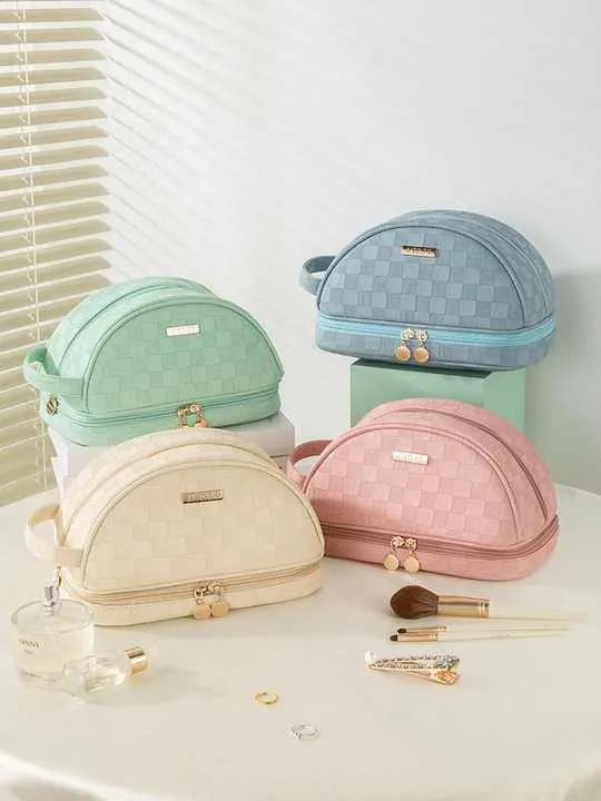 Bolsa de maquillaje personalizada al por mayor, estuches de cosméticos para mujeres