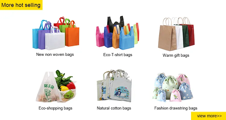 Bolsas de regalo navideñas elegantes con logotipo personalizado, diseño práctico y de moda con cordón de Oxford, perfectas para las compras navideñas