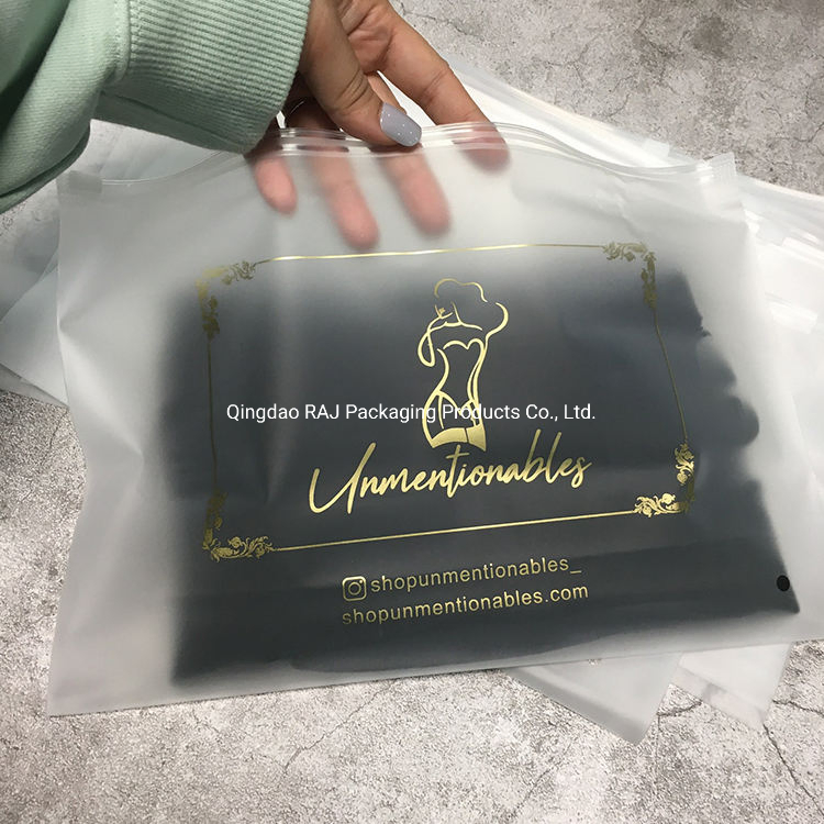 Bolsas de embalaje personalizadas para ropa, bolsas de plástico biodegradables para prendas, bolsa de embalaje para prendas