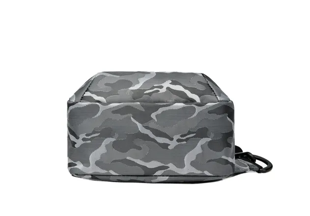 Tendencia de camuflaje, riñonera casual para hombres