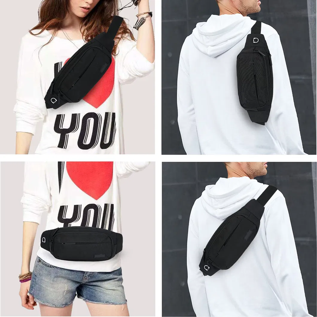 Bolso de cintura deportivo para hacer ejercicio, senderismo, viaje, bandolera, bolso de pecho, caminatas
