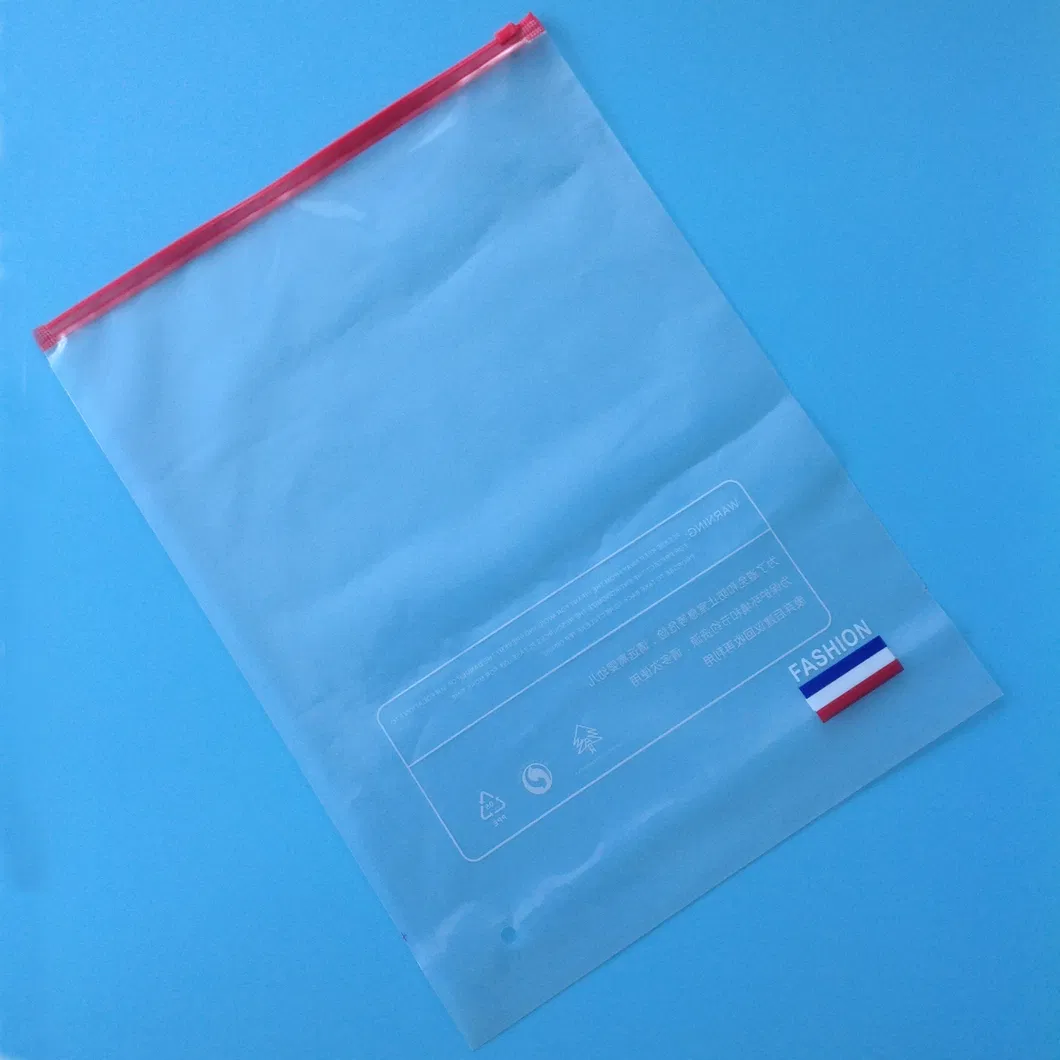 Bolsa de plástico PE mate personalizada para ropa interior