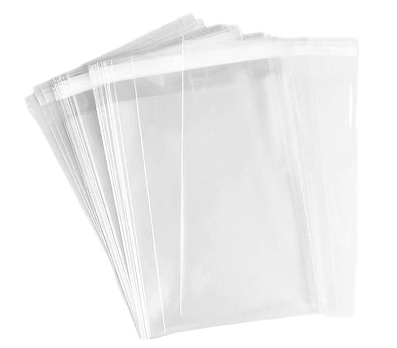 Bolsa de embalaje transparente autoadhesiva personalizada de OPP/PE/CPP/BOPP/PP para ropa y alimentos