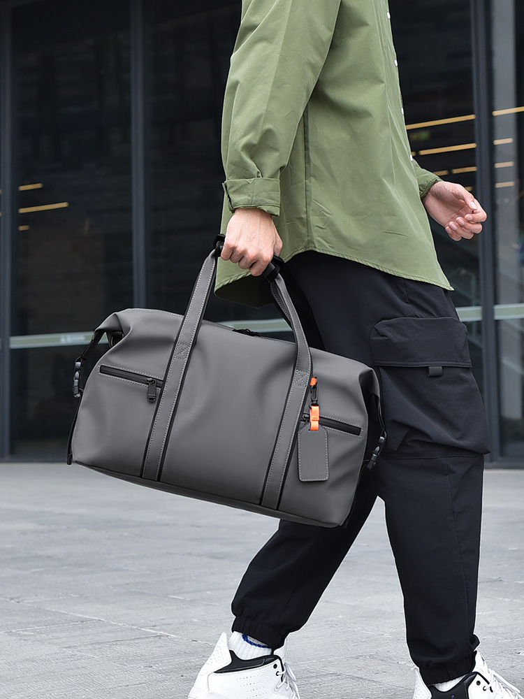 Bolsas de viaje personalizadas para hombres, bolsa de hombro de fitness, maletines para distancias cortas