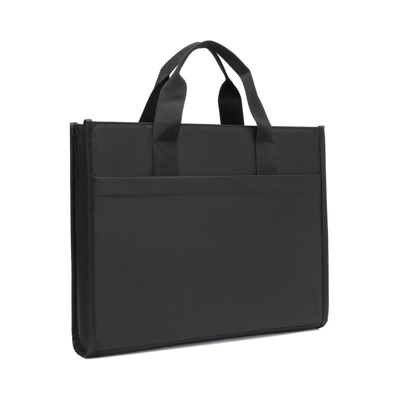 Bolso de mano Xianghui para viajes de negocios, bolso de oficina casual para hombres, maletín de tela Oxford