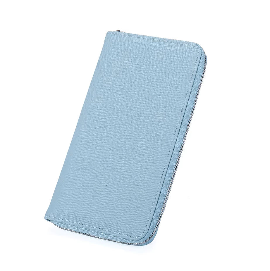 Bolsa organizadora de pasaporte personalizada premium, multi funcional, impermeable, billetera de viaje, billetera para pasaporte (MFW3138)