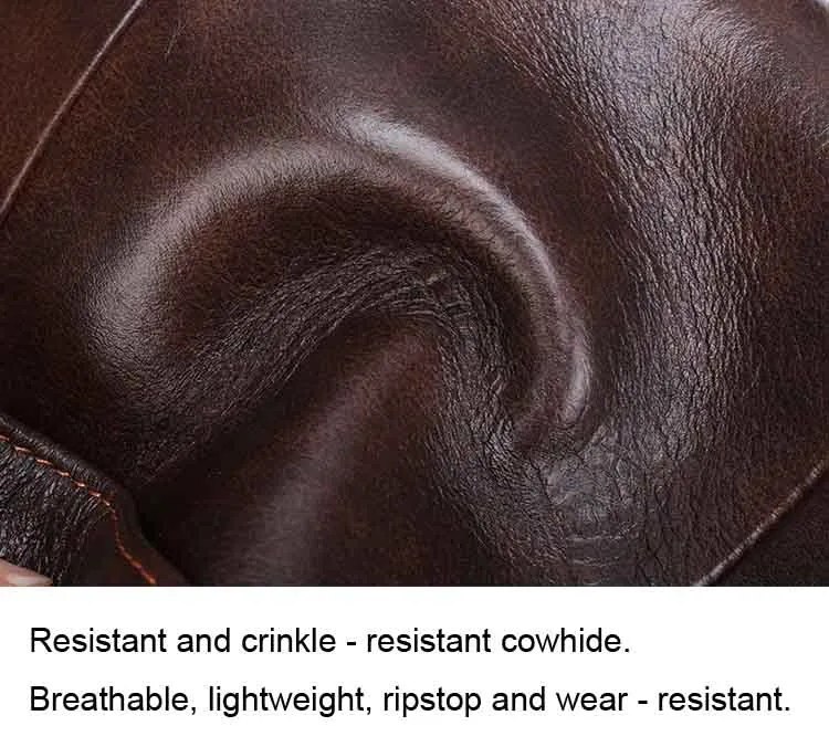 Maletín de Cuero Genuino para Hombre, Bolsa de Hombro, Bolsa de Negocios para Laptop de 14 Pulgadas