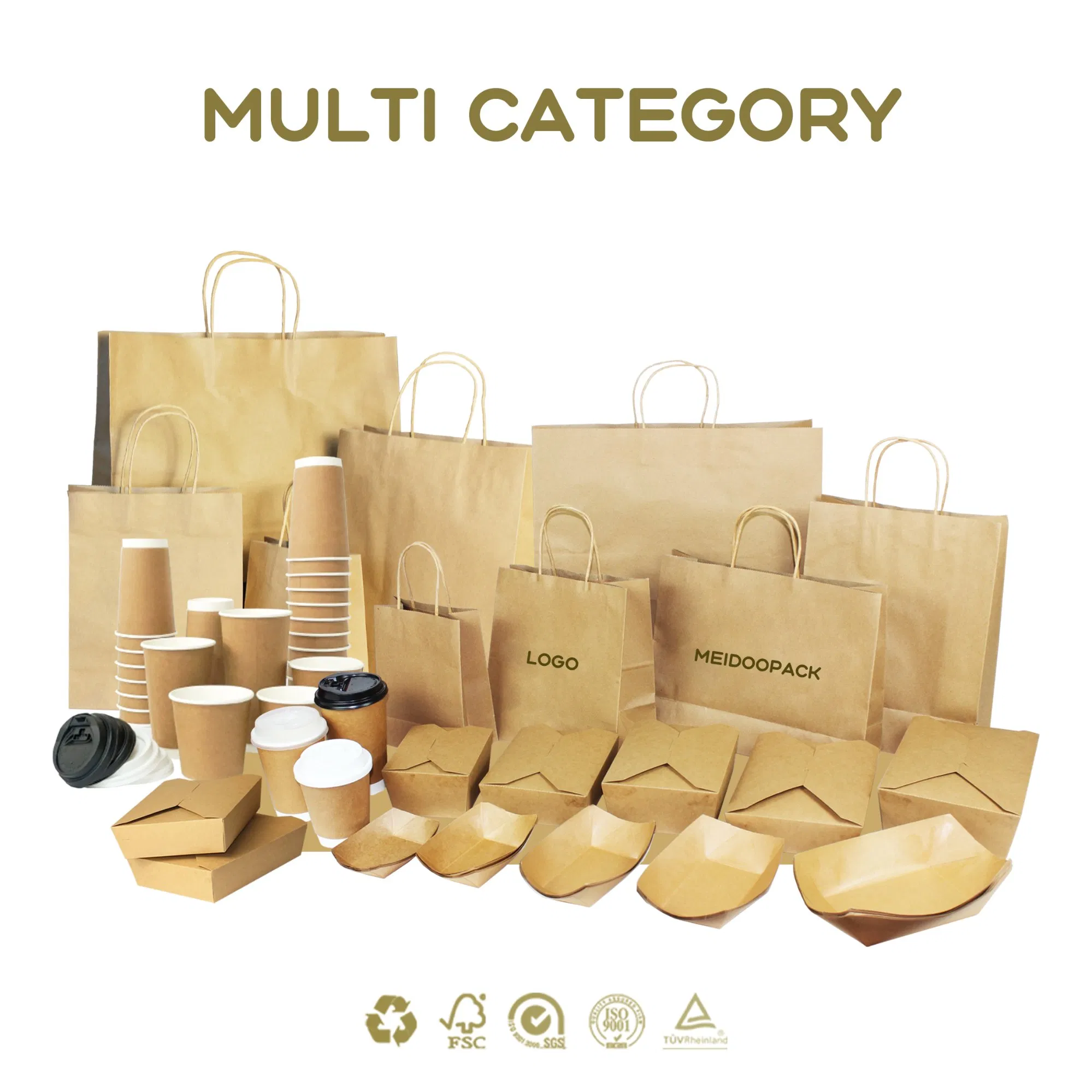 Bolsas de regalo de papel de arte de cartón de lujo impresas con logotipo personalizado para ropa de dama