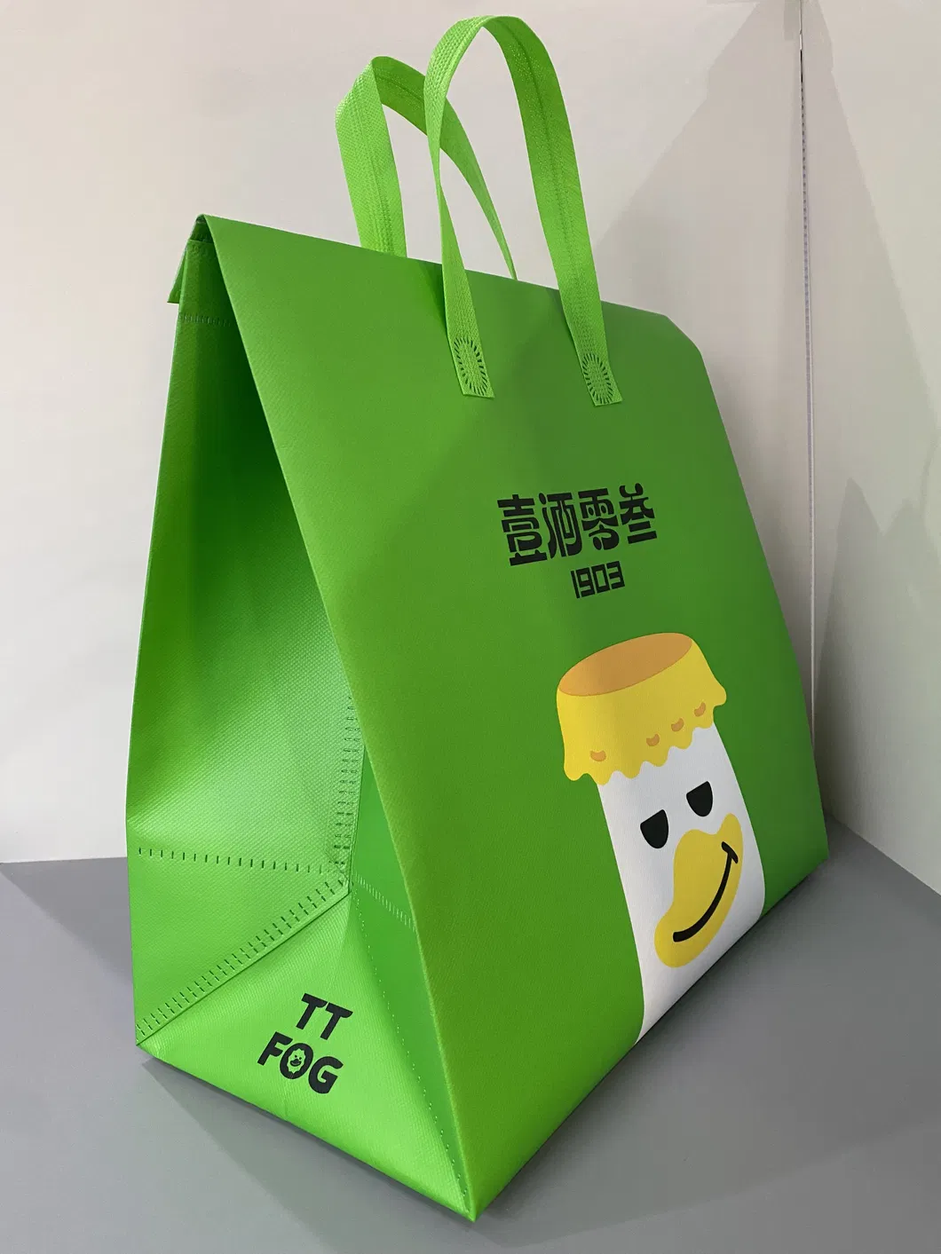Bolsa térmica de entrega de comida para llevar de no tejido de PP