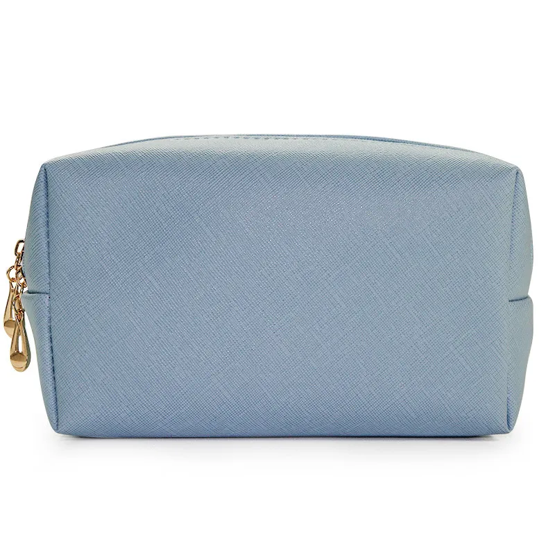 Estuche de maquillaje mini clásico personalizado de cuero PU