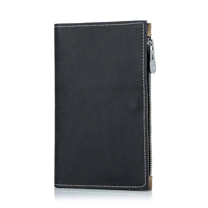 Funda de Pasaporte de Cuero con Ranuras para Tarjetas de Crédito para Viajes
