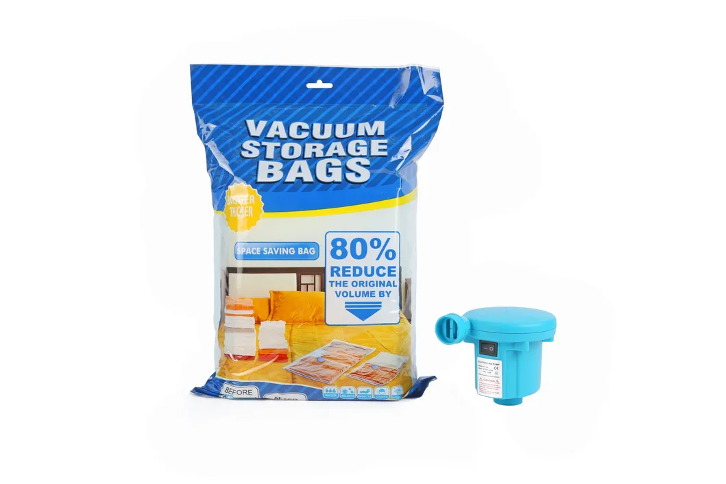 Vacío de viaje Bolsas de almacenamiento para la ropa y Manta