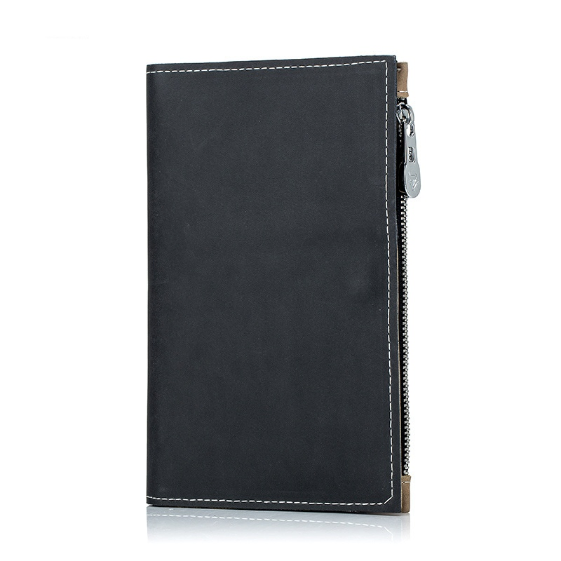 Funda de Pasaporte de Cuero con Ranuras para Tarjetas de Crédito para Viajes