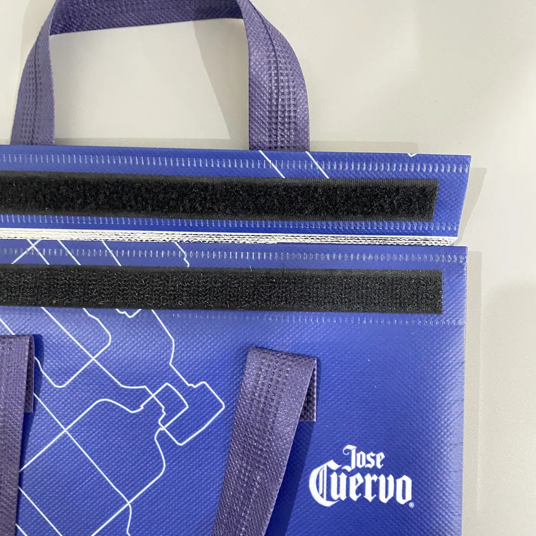 Bolsa térmica de entrega de comida para llevar de no tejido de PP