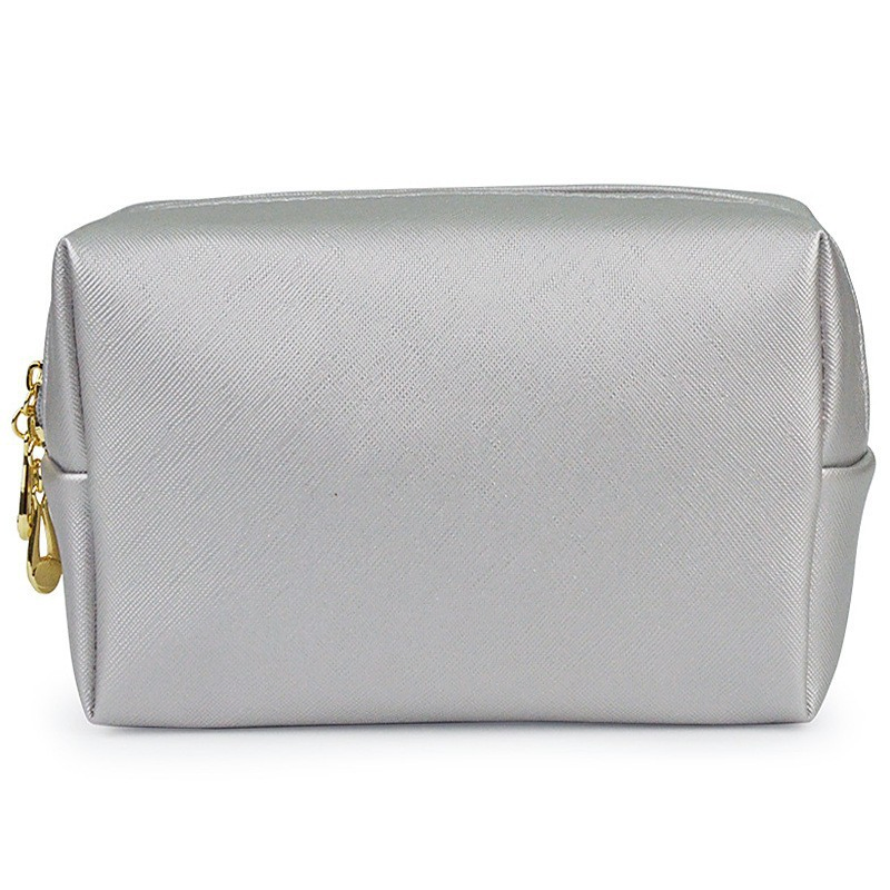 Estuche de maquillaje mini clásico personalizado de cuero PU