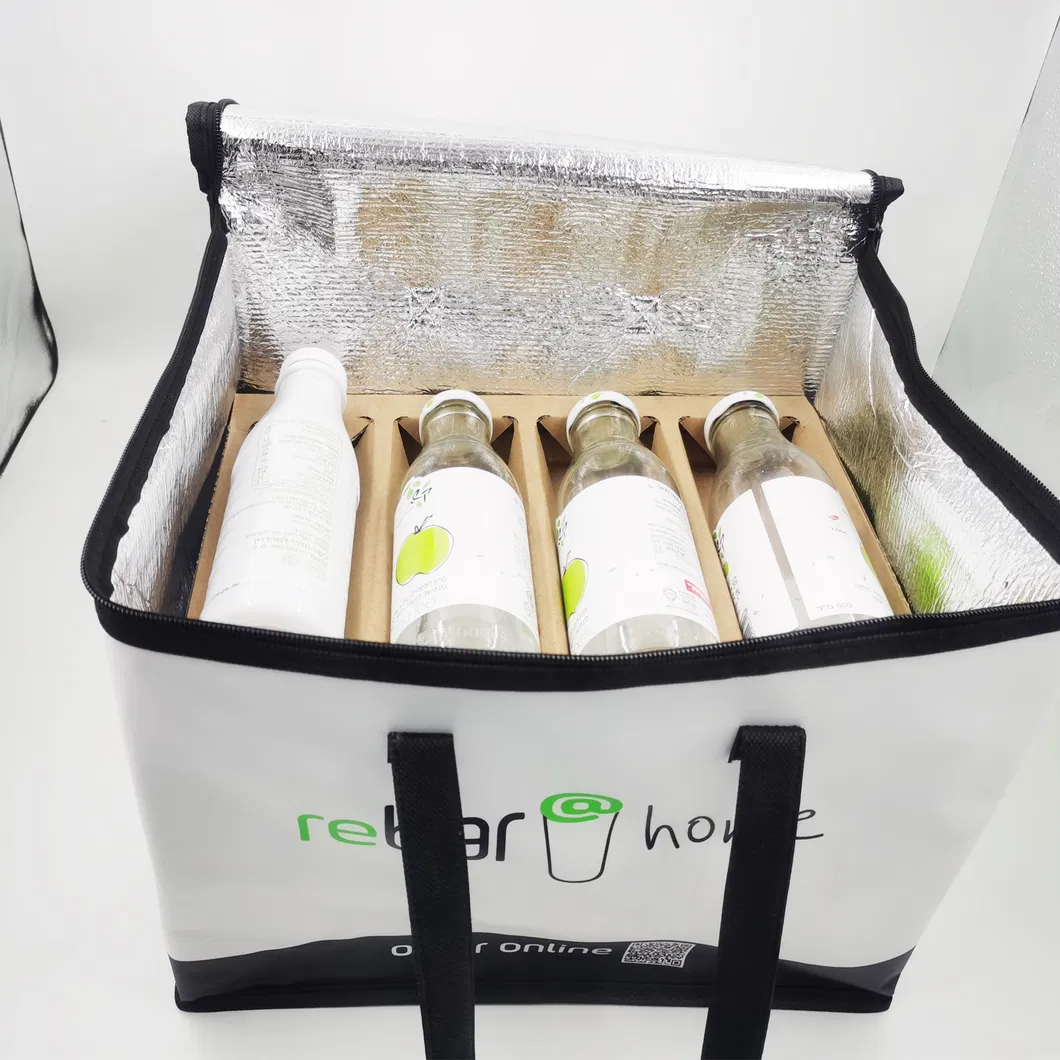 Separadores de Botellas de Bolsa Térmica de PP No Tejido Laminado para Bebidas 12