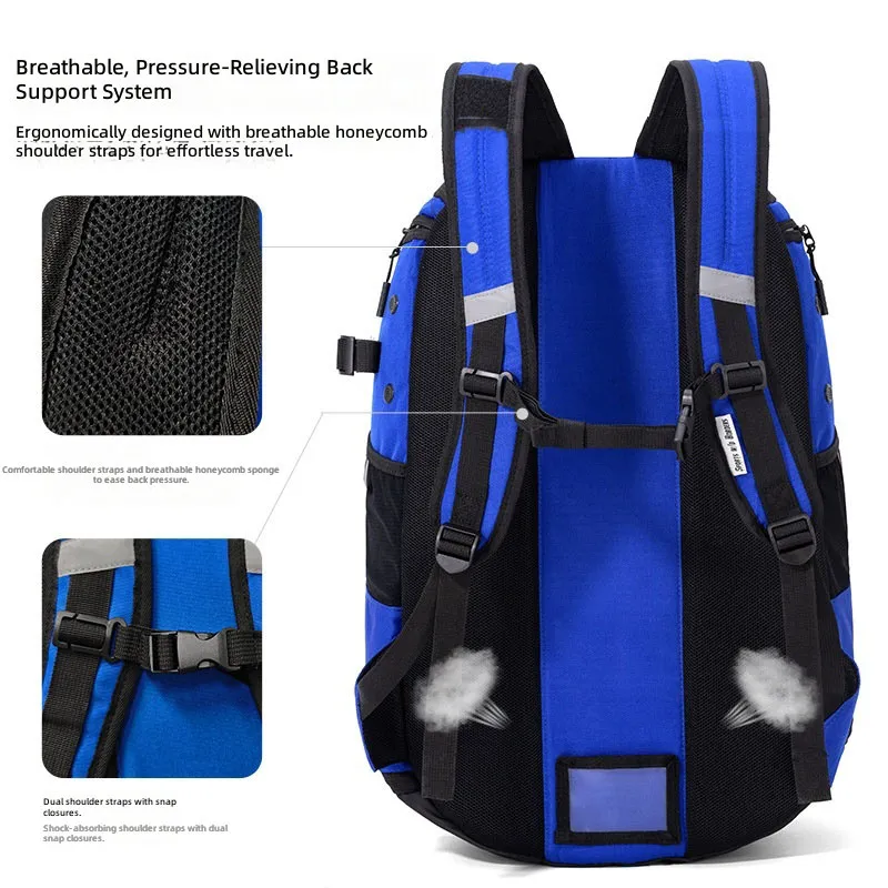 Mochila personalizada para deportes al aire libre, bolsa de viaje impermeable para hombres, bolsa deportiva unisex