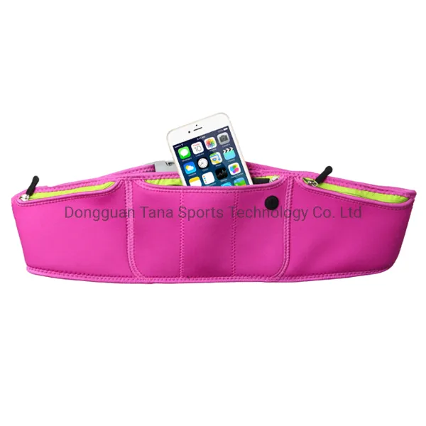 Cinturón deportivo impermeable para senderismo y running, riñonera para mujeres y hombres