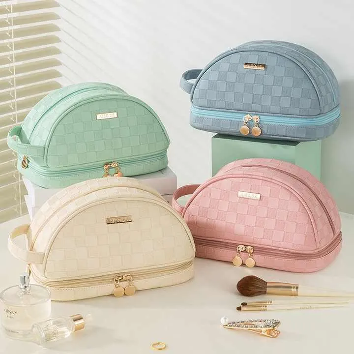 Bolsa de maquillaje personalizada al por mayor, estuches de cosméticos para mujeres