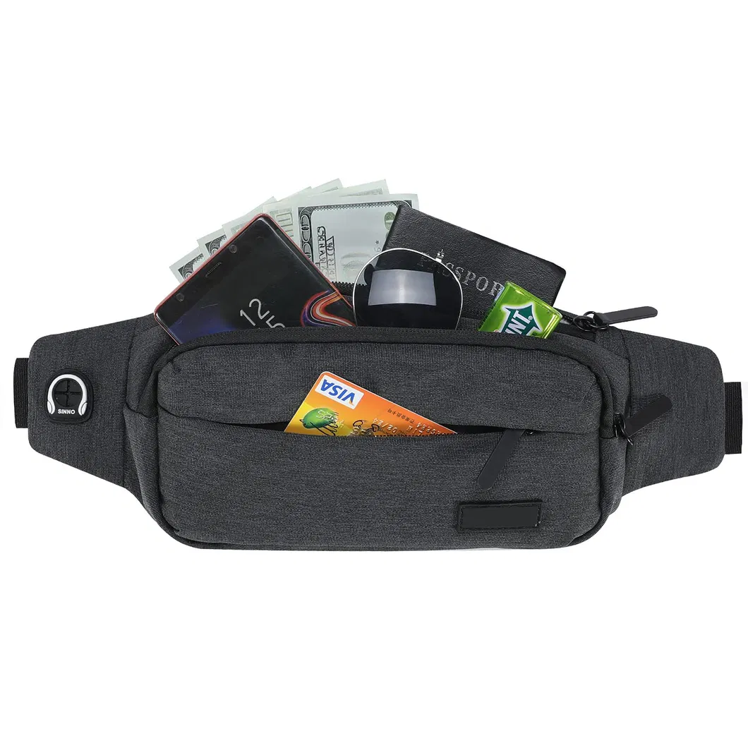 Bolso de cintura deportivo para hacer ejercicio, senderismo, viaje, bandolera, bolso de pecho, caminatas