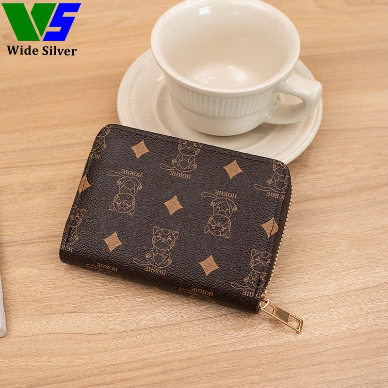 Bolso de cuero Widesilver para tarjetas, monedero, soporte para pasaporte, billetera de cuero para mujeres