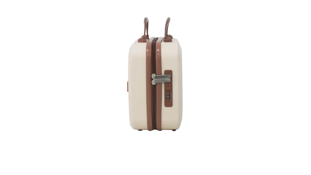 Estiloso 14-Inch estuche de maquillaje de ABS con impresión UV