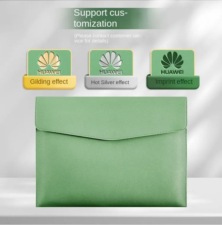 Carpeta de Negocios de Cuero PU Personalizada con Logo Corporativo A4