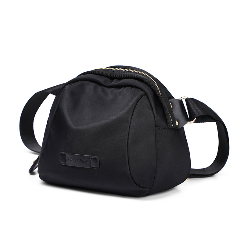 Mochila de cintura de nylon impermeable y a la moda para mujeres elegantes
