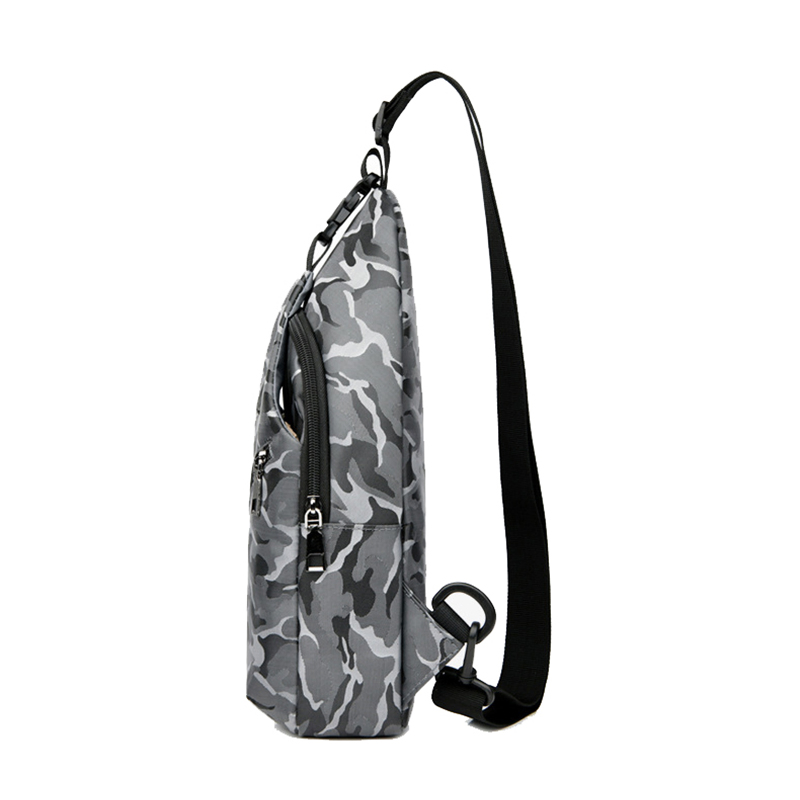 Tendencia de camuflaje, riñonera casual para hombres