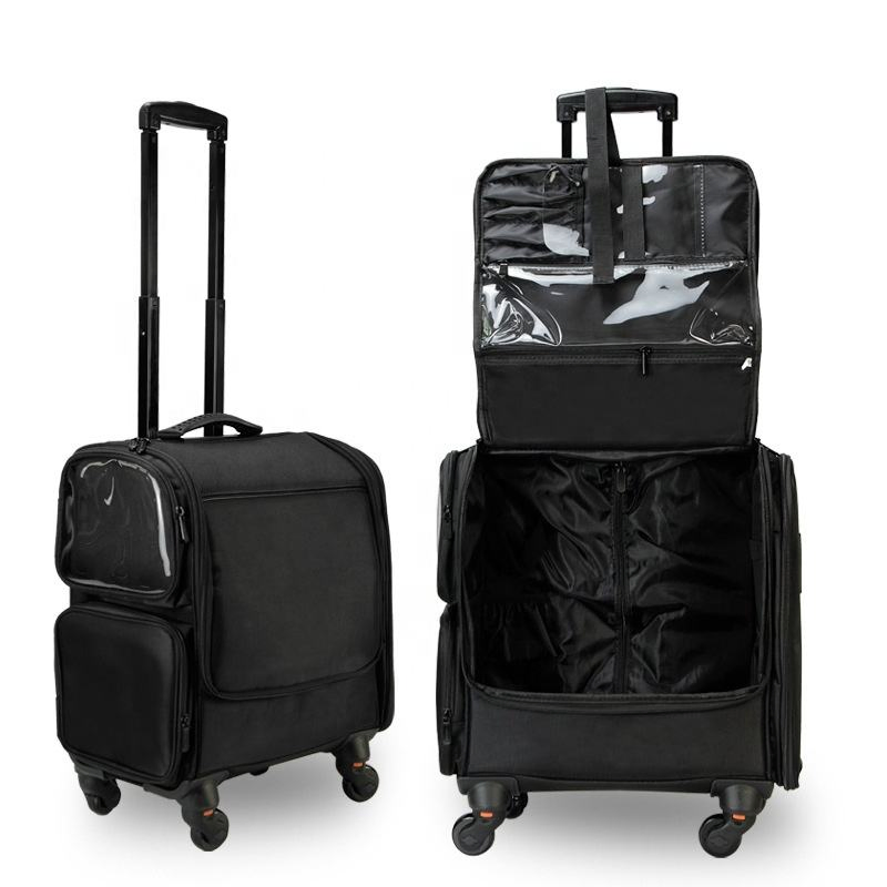 Maletín de Maquillaje Profesional para Viaje con Bolsa Cosmética