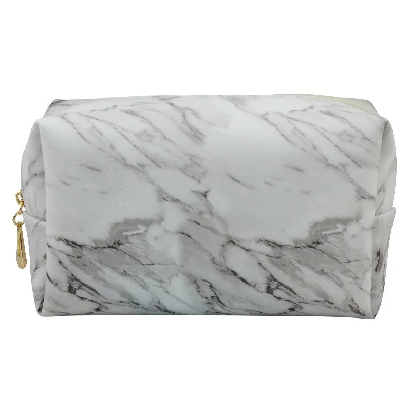 Estuche de maquillaje mini clásico personalizado de cuero PU