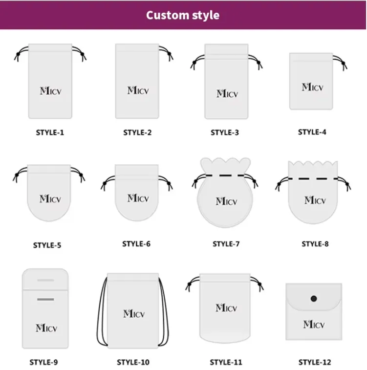 Bolsa de muselina con logo