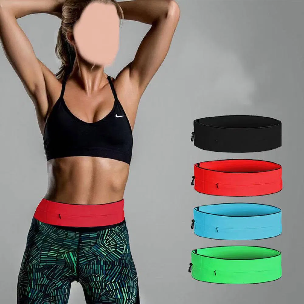 Bolsa de Cintura Profesional para Correr, Jogging, Gimnasio, Senderismo, Ciclismo, Cinturón Deportivo Invisible para Teléfono Móvil, Cartera de Cintura Wyz17238