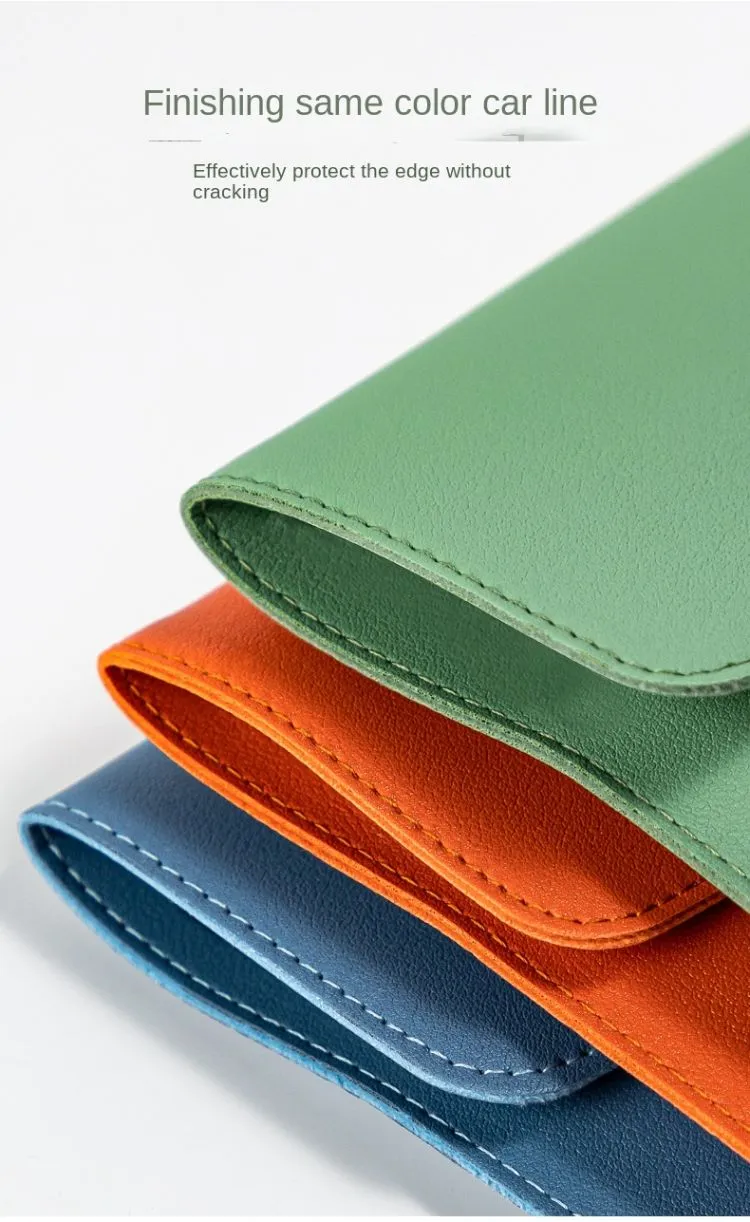 Carpeta de Negocios de Cuero PU Personalizada con Logo Corporativo A4