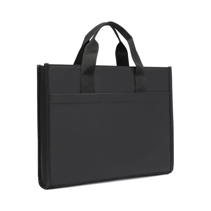 Bolso de mano para viajes de negocios, bolso de oficina casual para hombres, maletín de tela Oxford