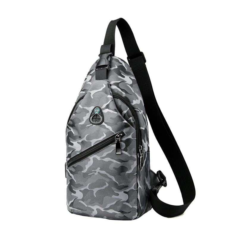 Tendencia de camuflaje, riñonera casual para hombres