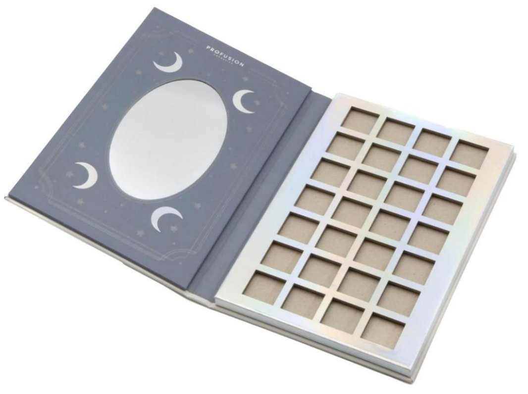 Fábrica de Envases Cosméticos de Belleza en China Personalizado 2 4 6 8 12 18 24 Caja de Cartón Rígido Vacía de Papel Pang Grid Estuche de Paleta de Maquillaje