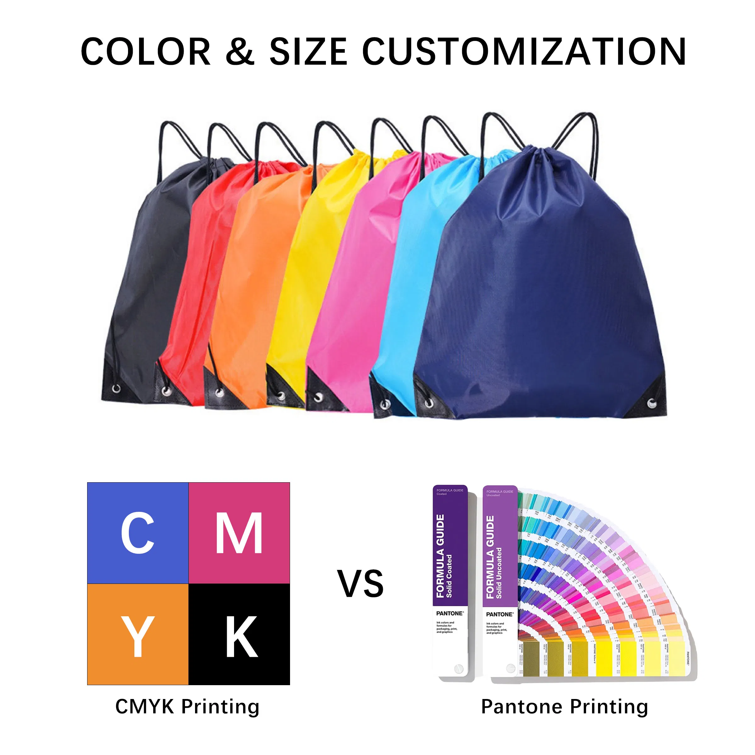 Bolsas de regalo navideñas elegantes con logotipo personalizado, diseño práctico y de moda con cordón de Oxford, perfectas para las compras navideñas