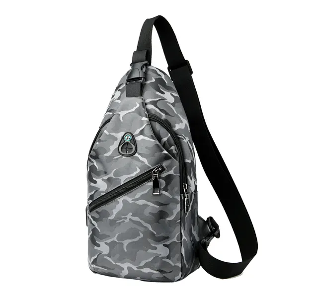 Tendencia de camuflaje, riñonera casual para hombres