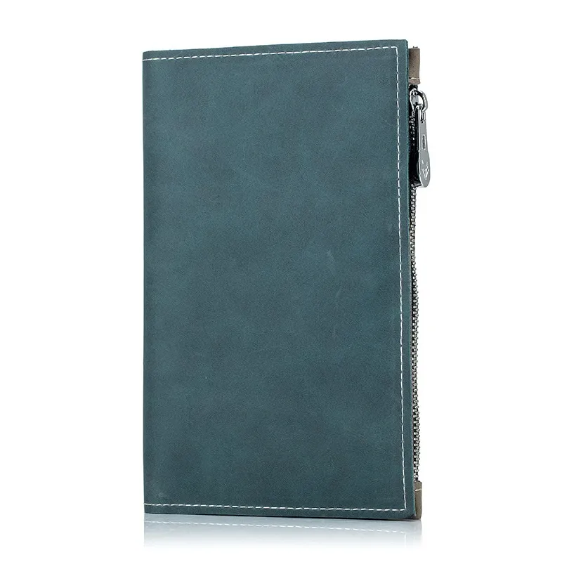 Funda de Pasaporte de Cuero con Ranuras para Tarjetas de Crédito para Viajes