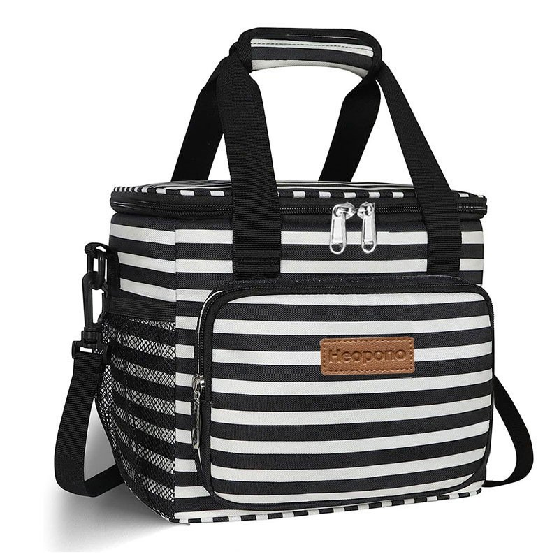 Bolsa Térmica Aislada de Leopardo 15L para Almuerzo de Mujeres Adultas en Venta Caliente