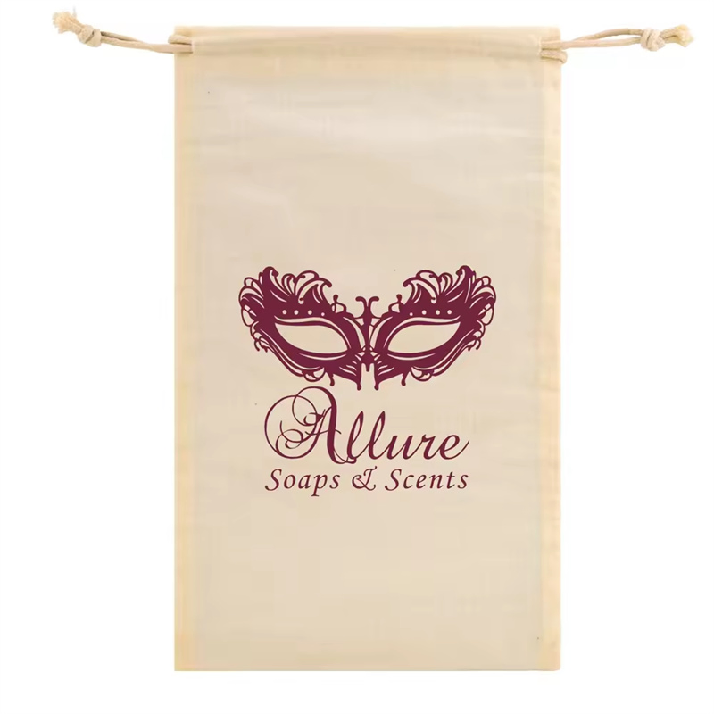 Bolsas de algodón personalizadas al por mayor con cordón para bolsos, joyería, ropa, zapatos, carteras y vestidos
